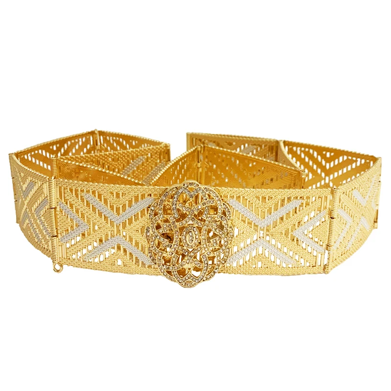 Moroccan Wedding Metal Belt Robe Dress Waist Chain Luxury High Quality Bridal Gold Plated Belt Adjustable Length Women Gift
Moroccan Wedding Metal Belt Robe Dress Waist Chain Luxury High Quality Bridal Gold Plated Belt Adjustable Length Women Gift