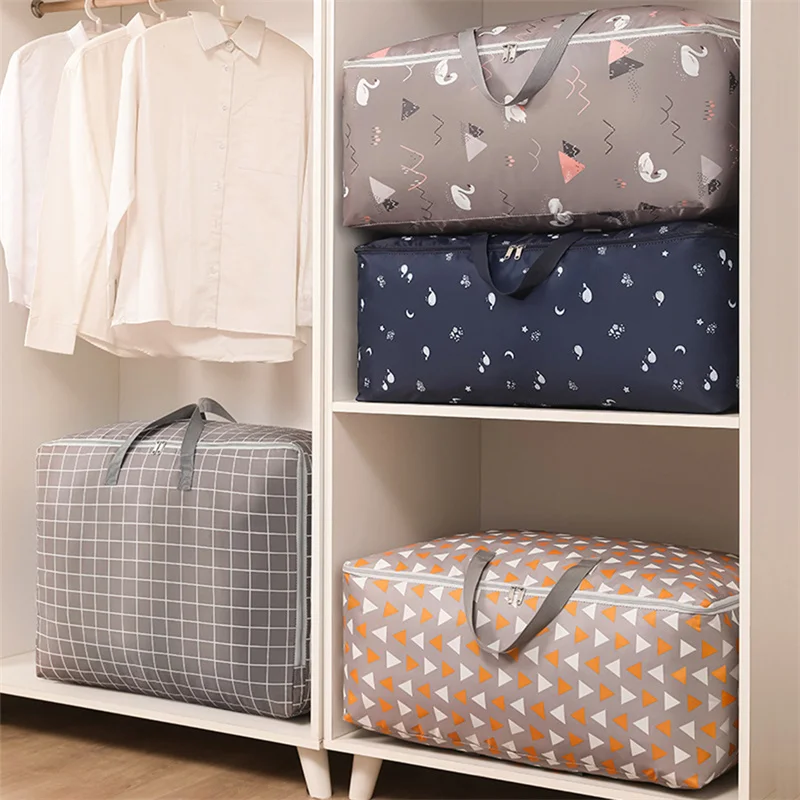 New Large Capacity Clothes Storage Bag Organizer Pillow Quilt Blanket Storage Bag Clothing Container Bag Travel Package Foldable
New Large Capacity Clothes Storage Bag Organizer Pillow Quilt Blanket Storage Bag Clothing Container Bag Travel Package Foldable