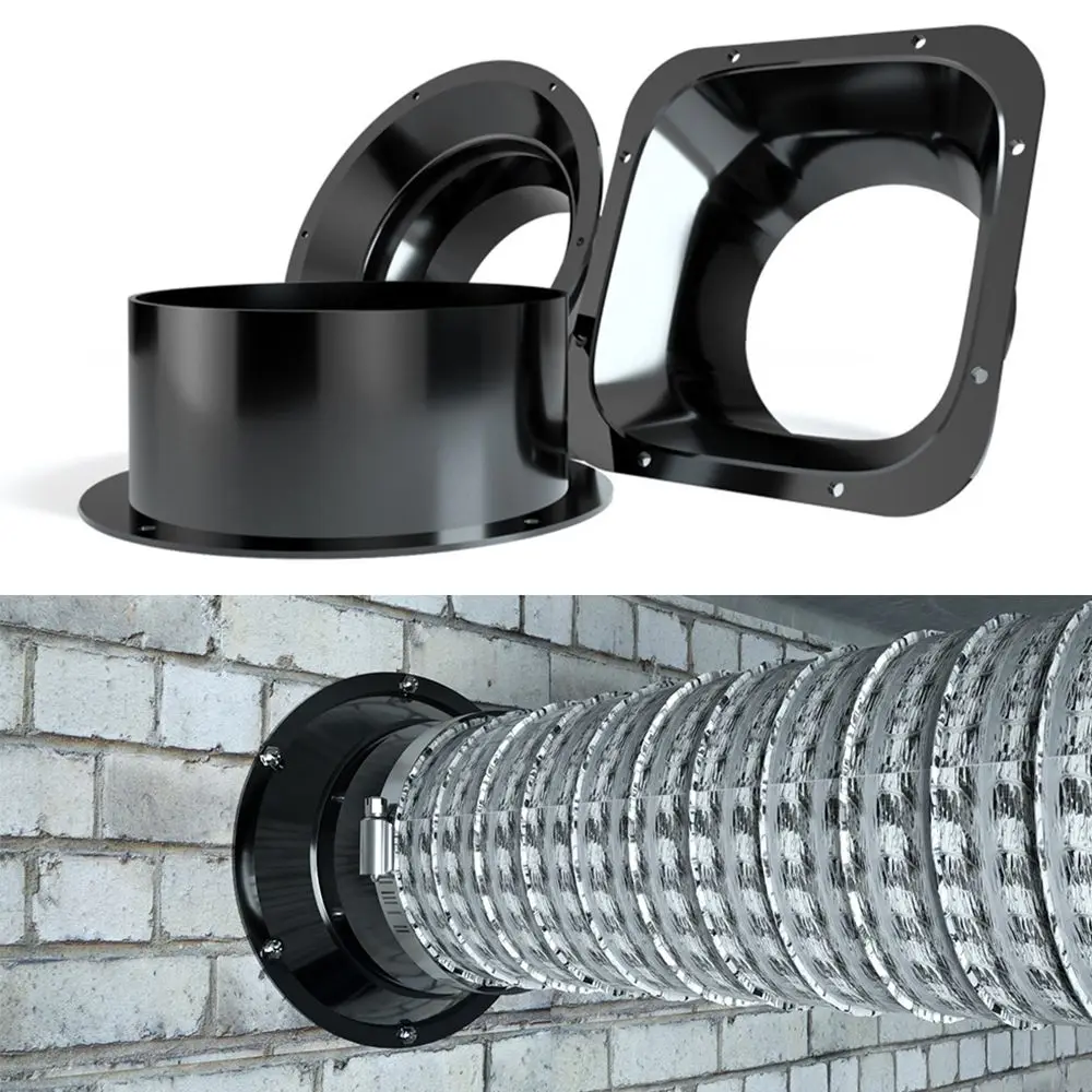100-200mm ABS Round Pipe Flange Seat Aluminum Tube Air Ventilation Hose Connector Exhaust Duct Fresh Air System Vent Hardware
100-200mm ABS Round Pipe Flange Seat Aluminum Tube Air Ventilation Hose Connector Exhaust Duct Fresh Air System Vent Hardware