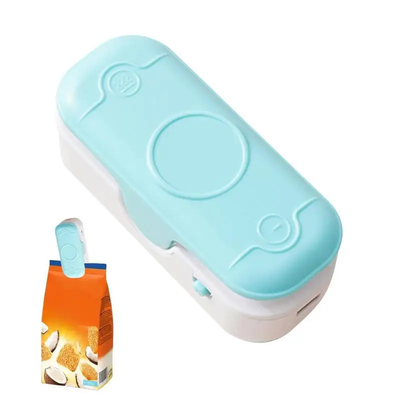 

Mini Bag Sealers Food Saver Storage Snack Keeper Multifunctional Chips Bags Heat Sealing Machine USB Rechargeable Gadget ForHome
