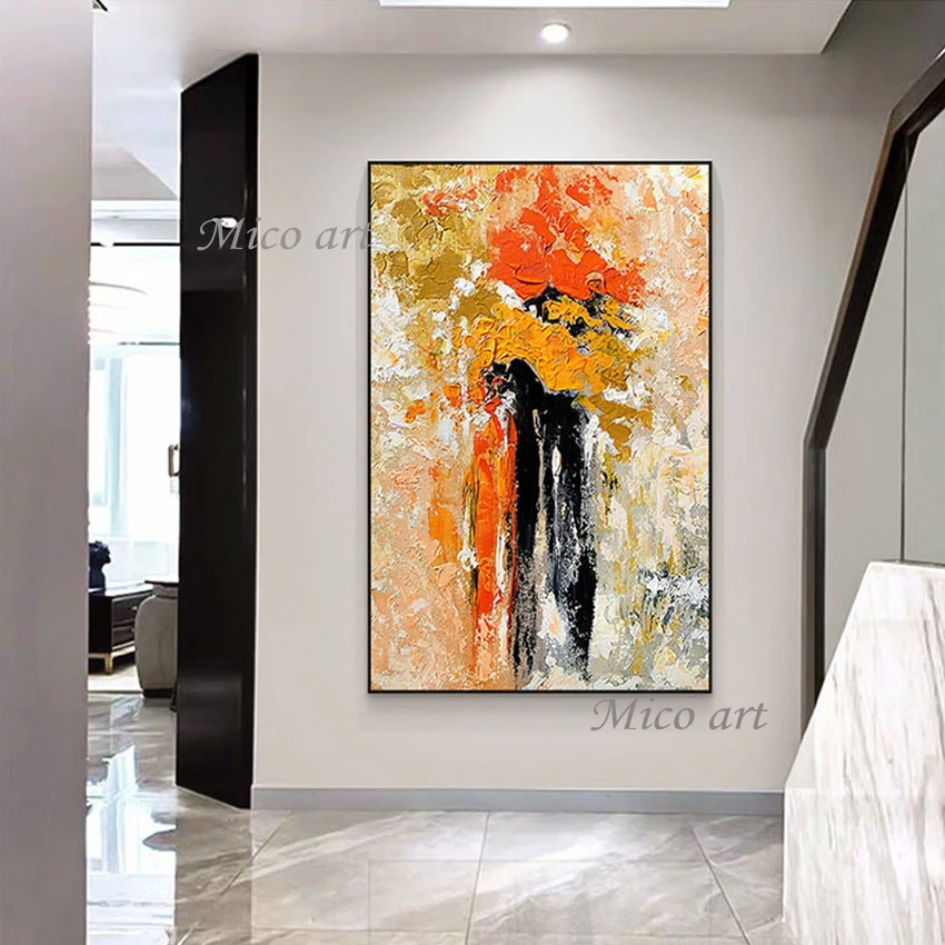 Modern Decor Abstract Orange Red Art Knife Painting Cheap Canvas Artwork Wall Pictures Thick Heavy Acrylic Design No Frame
Modern Decor Abstract Orange Red Art Knife Painting Cheap Canvas Artwork Wall Pictures Thick Heavy Acrylic Design No Frame