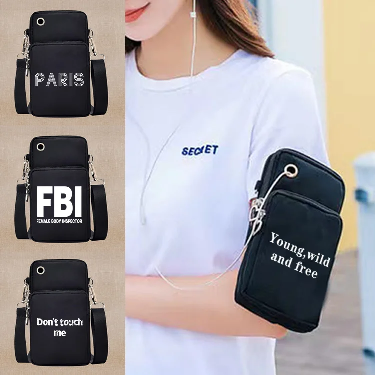 Walls Print Shoulder Mobile Phone Bag Sport Arm Package New Universal Organizer Crossbody Pouch for Samsung/iphone/Huawei/Xiaomi
Walls Print Shoulder Mobile Phone Bag Sport Arm Package New Universal Organizer Crossbody Pouch for Samsung/iphone/Huawei/Xiaomi