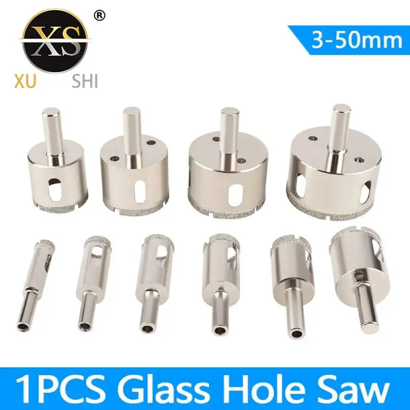 1 Pcs 3-50mm Glass Hole Saw Diamond Coated Drill Bits Drilling Crown for Tile Marble Ceramic Power Tools
1 Pcs 3-50mm Glass Hole Saw Diamond Coated Drill Bits Drilling Crown for Tile Marble Ceramic Power Tools