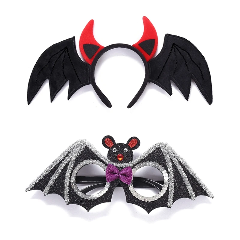 F42F Bat Shaped Headband/Mask Halloween Costume Headwear Morning Washing Headband
F42F Bat Shaped Headband/Mask Halloween Costume Headwear Morning Washing Headband