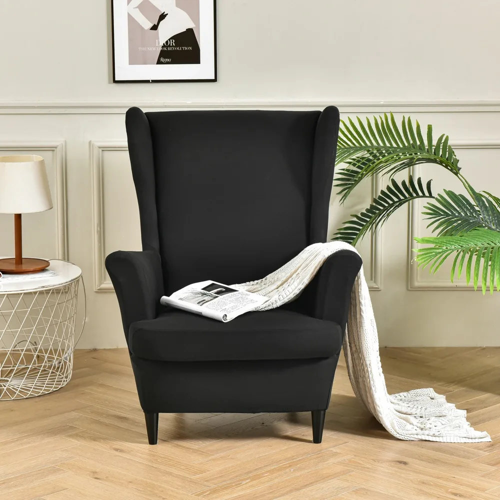 Wing Chair Cover Cushion Covers Solid Color Stretch Spandex Armchair Covers Europe Removable Relax Sofa Slipcovers With Seat
Wing Chair Cover Cushion Covers Solid Color Stretch Spandex Armchair Covers Europe Removable Relax Sofa Slipcovers With Seat