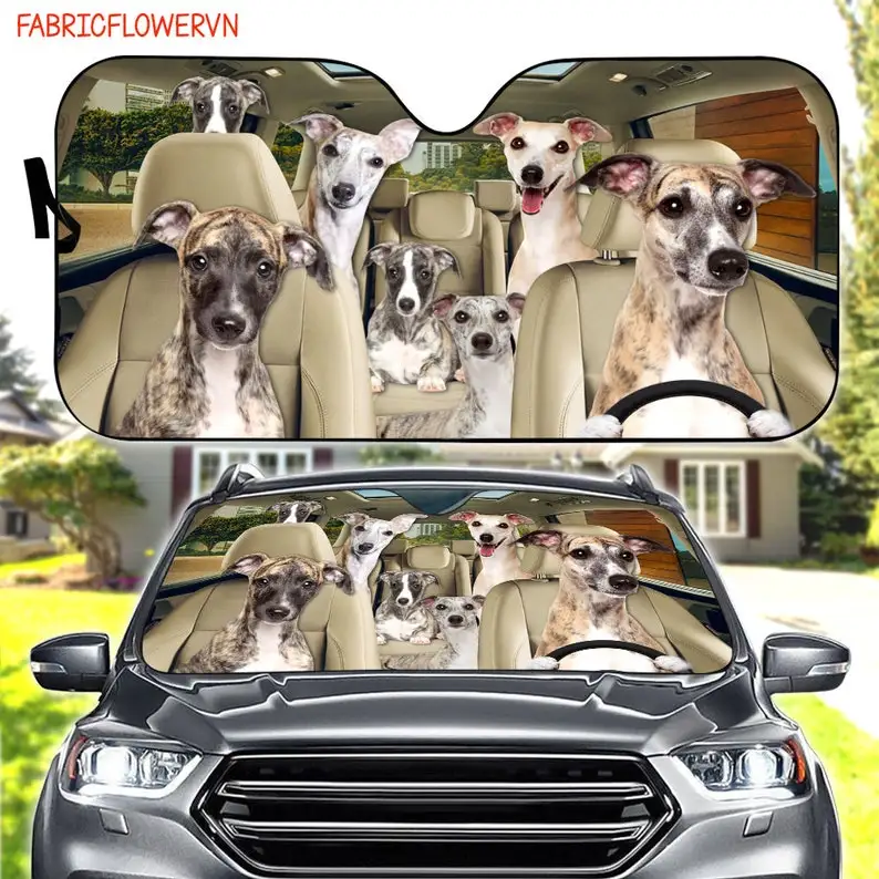 Whippet Car Sunshade, Whippet Car Decoration, Whippet Windshield, Dog Lovers Gift, Dog Car Sunshade, Gift For Mom, Gift For Dad
Whippet Car Sunshade, Whippet Car Decoration, Whippet Windshield, Dog Lovers Gift, Dog Car Sunshade, Gift For Mom, Gift For Dad