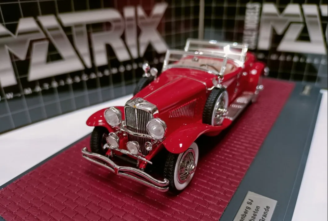 Matrix 1:43 For Duesenberg SJ Torpedo 1930 Vintage Car Limited Edition Simulation Resin Alloy Static Car Model Toys Gift
Matrix 1:43 For Duesenberg SJ Torpedo 1930 Vintage Car Limited Edition Simulation Resin Alloy Static Car Model Toys Gift