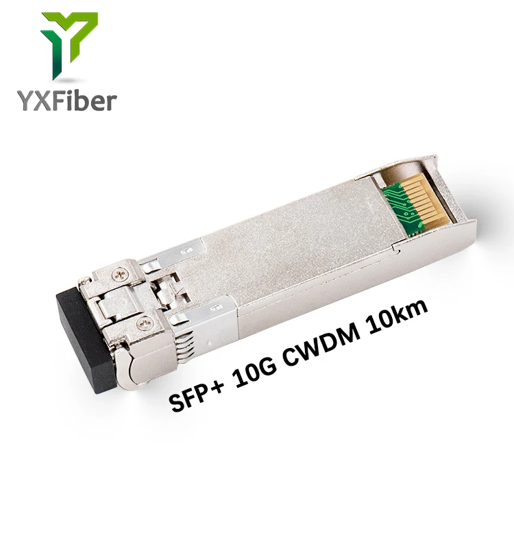 

CWDM SFP+ 10G 10km C27 ~ C61 LC Connector DDM SMF Fiber Optic SFP Module Optical Transceiver