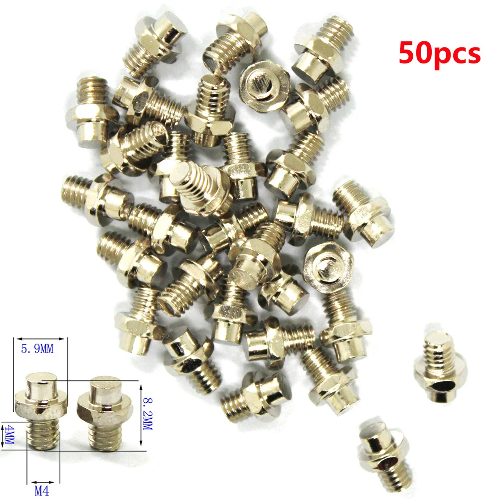 50pcs Bicycle Replacement Pedal Pins Non-Slip With Wrench Bike M4 Pedal Bolts Cycling Pedal Accessories MTB Road Bike Pedal Pins
50pcs Bicycle Replacement Pedal Pins Non-Slip With Wrench Bike M4 Pedal Bolts Cycling Pedal Accessories MTB Road Bike Pedal Pins