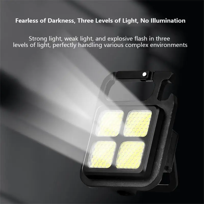 Mini COB Keychain Light 3 Modes USB Rechargeable Work Lights Multifunctional Hiking Camping Portable Lamp Magnet Torches Lamps
Mini COB Keychain Light 3 Modes USB Rechargeable Work Lights Multifunctional Hiking Camping Portable Lamp Magnet Torches Lamps