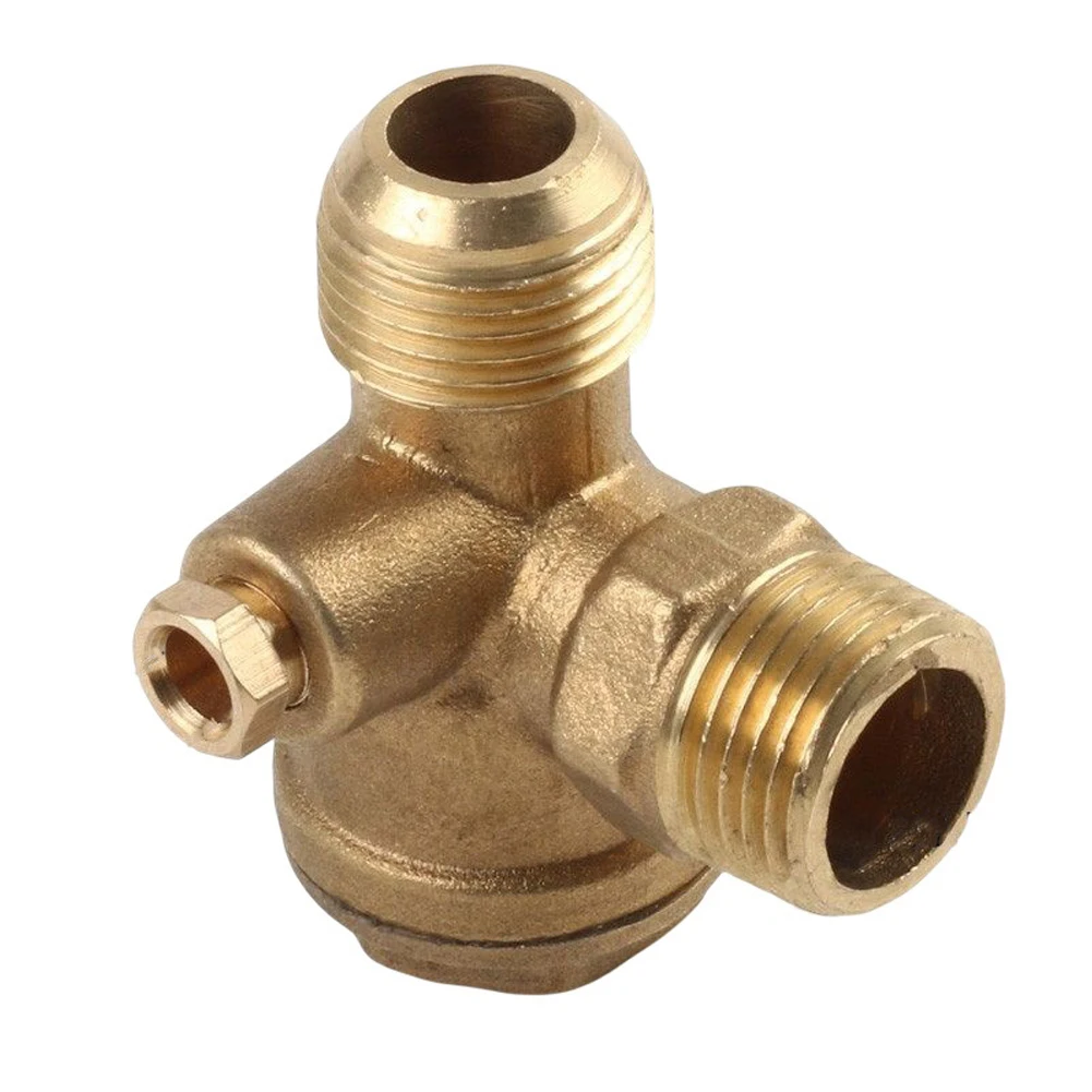 20mm Air Compressor Check Valve 3-Port Brass Male Threaded Check Valve Connector Tool Air Compressor Replacement Check
20mm Air Compressor Check Valve 3-Port Brass Male Threaded Check Valve Connector Tool Air Compressor Replacement Check