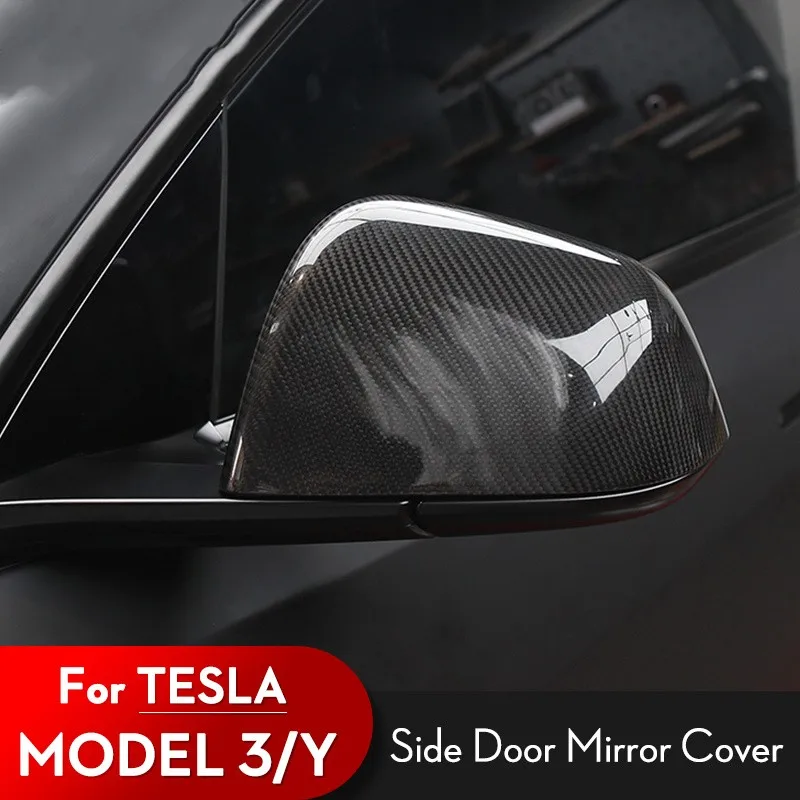 

Для Tesla Model 3 Model Y Car ABS Paste крышка зеркала боковой двери аксессуары боковая Обложка заднего вида Аксессуары для автомобилей
