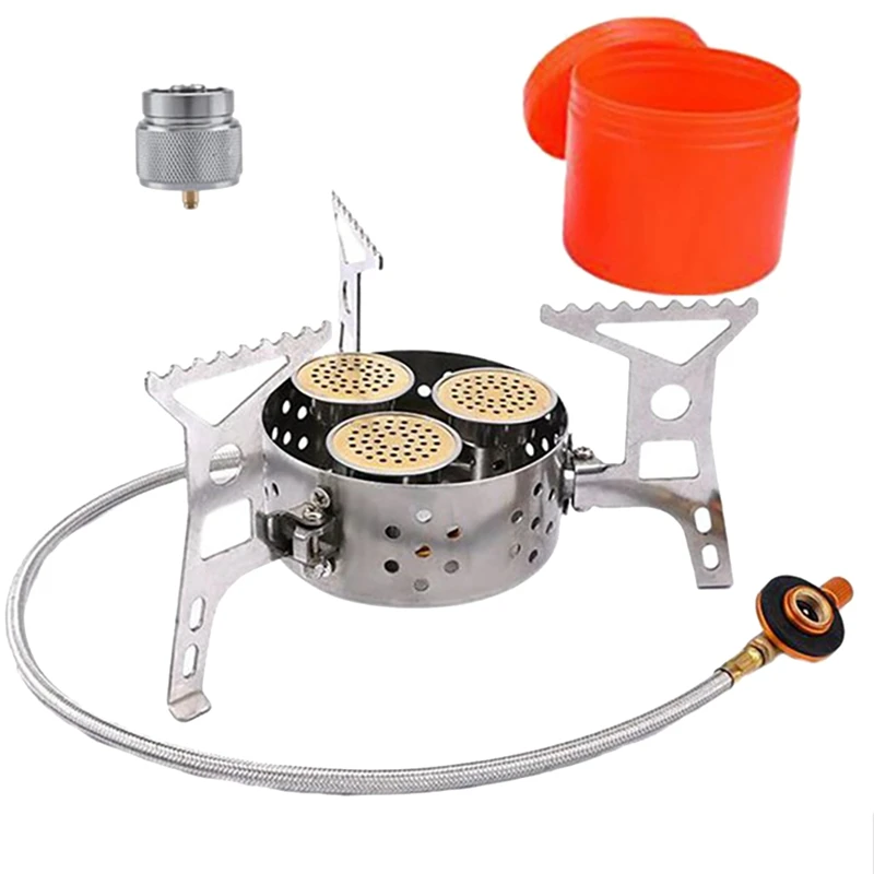Camping Stove Backpacking Stove Portable Folding Lightweight Windproof for Backpacking Hiking Camping Cooking
Camping Stove Backpacking Stove Portable Folding Lightweight Windproof for Backpacking Hiking Camping Cooking