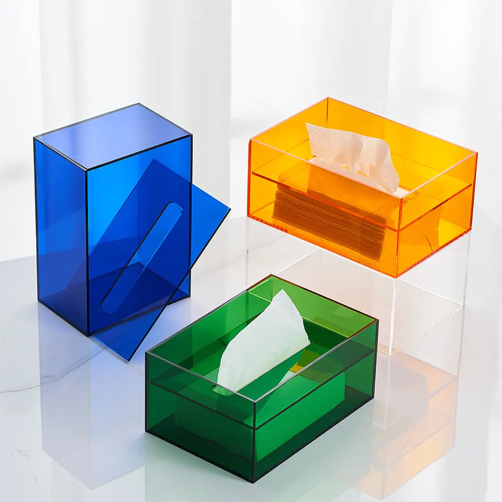 Modern Creative Acrylic Glare Transparent Tissue Box Napkin Holder for Kitchen Desk Organizer Wet Wipes Holder Car Tissue Holder
Modern Creative Acrylic Glare Transparent Tissue Box Napkin Holder for Kitchen Desk Organizer Wet Wipes Holder Car Tissue Holder