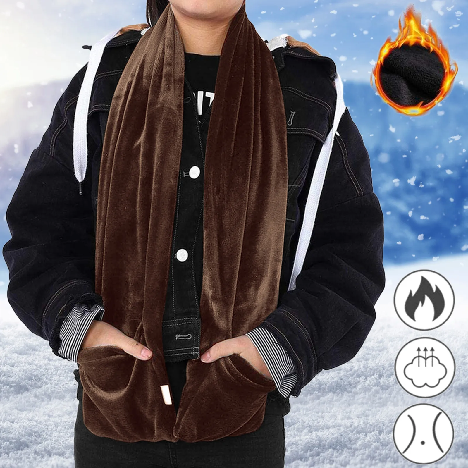 Регулируемый шарф с тремя режимами, зимняя шаль, защита от нагрева, защита от температуры, холодный Электрический USB шарф для ручки сумки 2022
Регулируемый шарф с тремя режимами, зимняя шаль, защита от нагрева, защита от температуры, холодный Электрический USB шарф для ручки сумки 2022