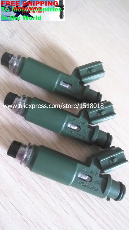New 1pce Set Fuel Injector 23250-22040 For 1.8 engine Prizm Matrix Corolla MR2 Vibe
New 1pce Set Fuel Injector 23250-22040 For 1.8 engine Prizm Matrix Corolla MR2 Vibe