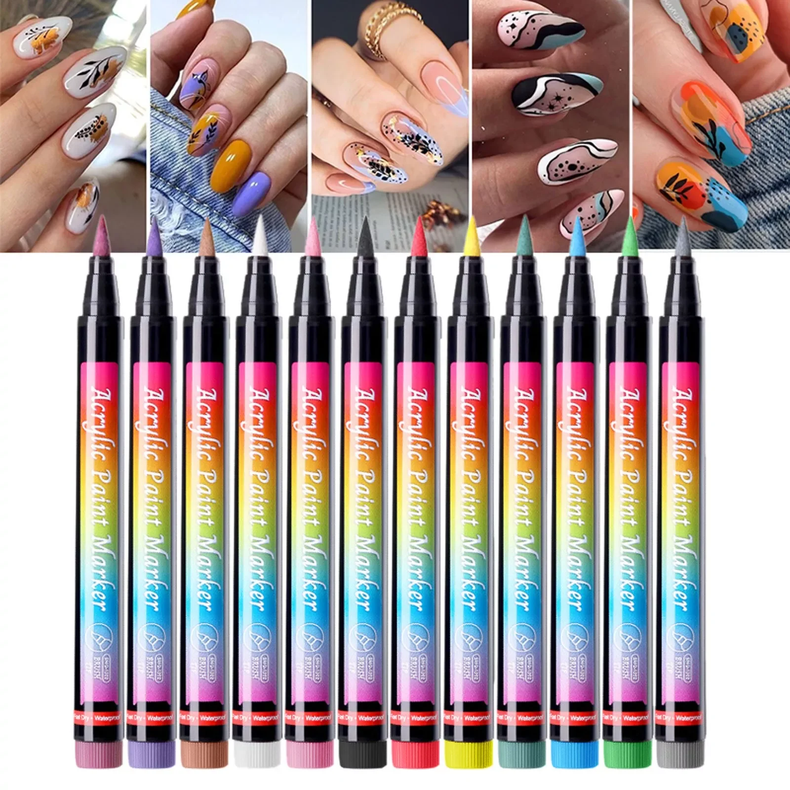 NEW2023 Nail Designs for Acrylic Nails Strawberries 12 Pens Nail Painting For Girls Gift Painting Gel Nail Brush Nails Polish P
NEW2023 Nail Designs for Acrylic Nails Strawberries 12 Pens Nail Painting For Girls Gift Painting Gel Nail Brush Nails Polish P