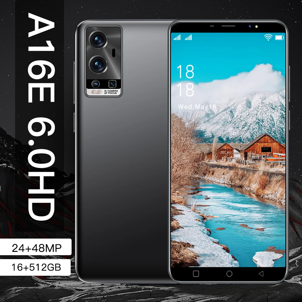 A16E Mobile Phone, Global Version 5G Smartphone, Dual SIM Card Supports TF Card, 6.0 Inch HD+ Screen, 6800 mAh Battery
A16E Mobile Phone, Global Version 5G Smartphone, Dual SIM Card Supports TF Card, 6.0 Inch HD+ Screen, 6800 mAh Battery