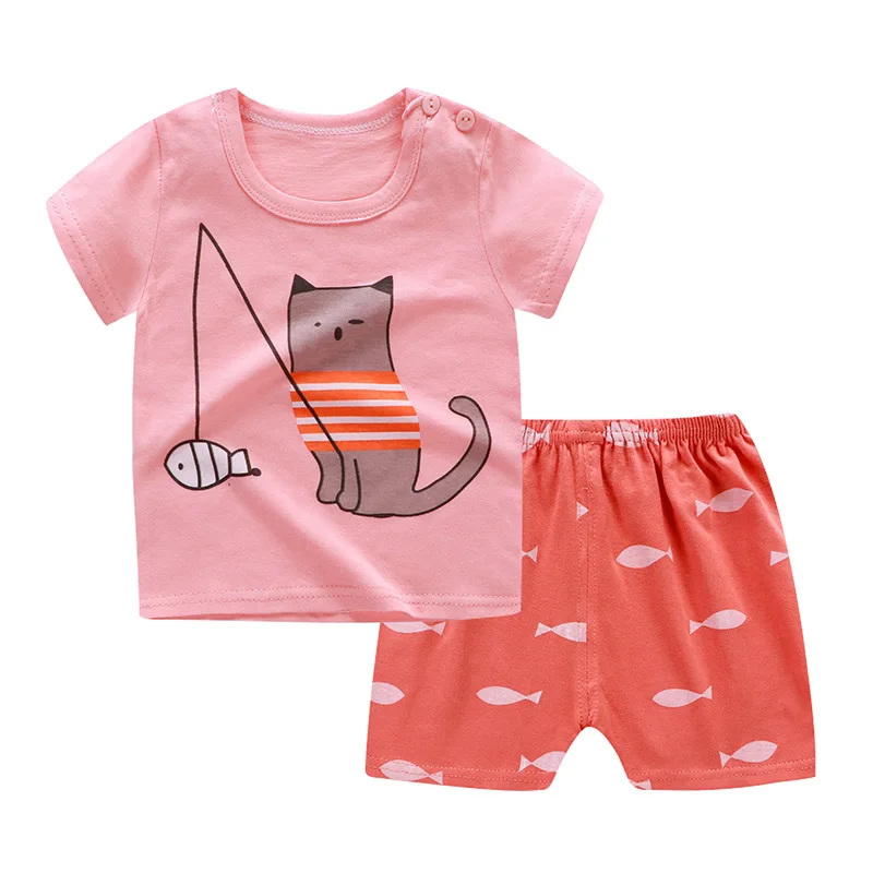H1567 Kids Summer Outfits Cotton Short Sleeve t-shirt Tee Pants Shorts Children Casual Sports Suits Baby Boys Clothes Sets
H1567 Kids Summer Outfits Cotton Short Sleeve t-shirt Tee Pants Shorts Children Casual Sports Suits Baby Boys Clothes Sets