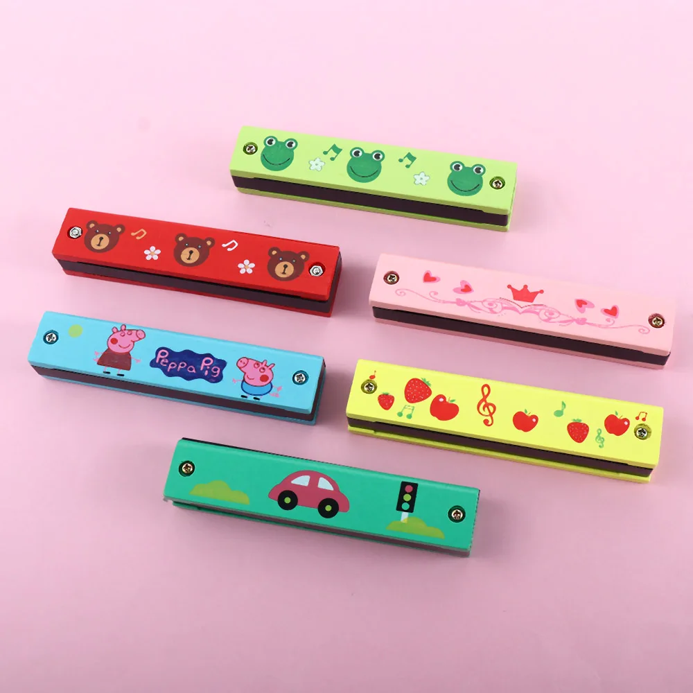 16Holes Cute Harmonica Musical Instrument Montessori Educational Toy Cartoon Pattern Kids Wind Instrument Children Gift Kids
16Holes Cute Harmonica Musical Instrument Montessori Educational Toy Cartoon Pattern Kids Wind Instrument Children Gift Kids