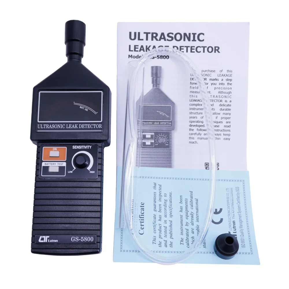 GS-5800 Ultrasonic Leakage Detector Gas Leakage Detector Frequency Response 20KHz to 100KHz
GS-5800 Ultrasonic Leakage Detector Gas Leakage Detector Frequency Response 20KHz to 100KHz