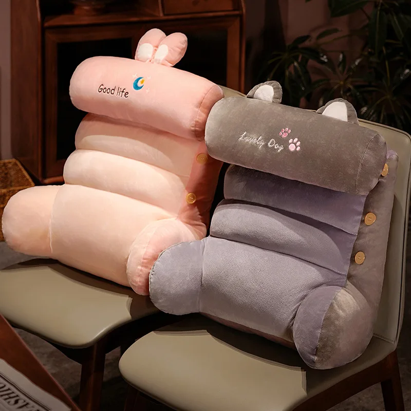 Soft Big Backrest Reading Rest Pillow Lumbar Support Chair Cushion with Arms Sofa Cushion Cute Animals Back Pillow Bed Body
Soft Big Backrest Reading Rest Pillow Lumbar Support Chair Cushion with Arms Sofa Cushion Cute Animals Back Pillow Bed Body