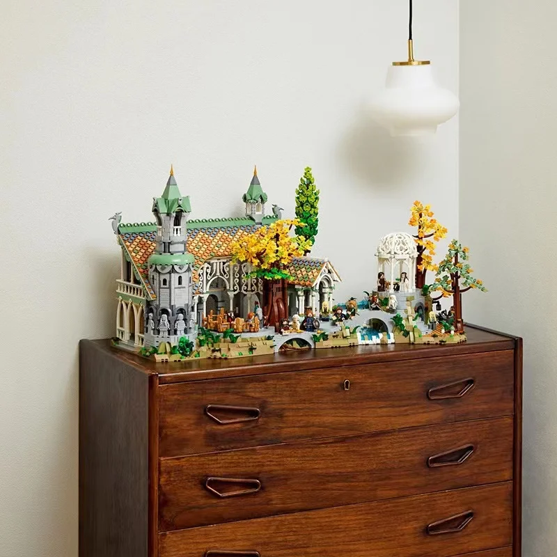 New 10316 6167pcsFamous Movie Ideas Lorded of Rings Rivendell Building Blocks Street View European Castle Bricks Toy Kids Gifts 
New 10316 6167pcsFamous Movie Ideas Lorded of Rings Rivendell Building Blocks Street View European Castle Bricks Toy Kids Gifts