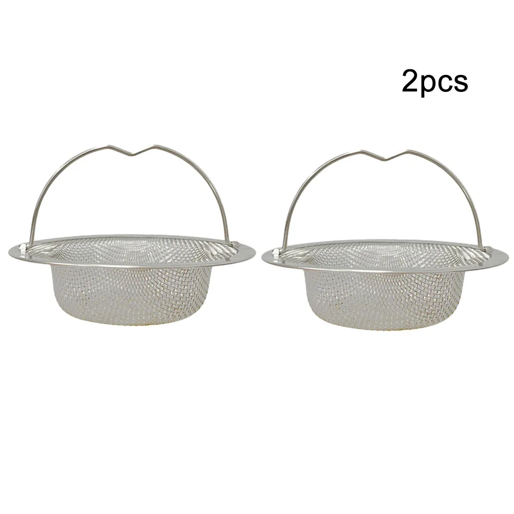 2pcs Kitchen Sink Strainers 2.2/3.2/7.6cm Stainless Steel Mesh Drain Basket Waste Plug Anti-clog Bathroom Trap Waste Screen
2pcs Kitchen Sink Strainers 2.2/3.2/7.6cm Stainless Steel Mesh Drain Basket Waste Plug Anti-clog Bathroom Trap Waste Screen
