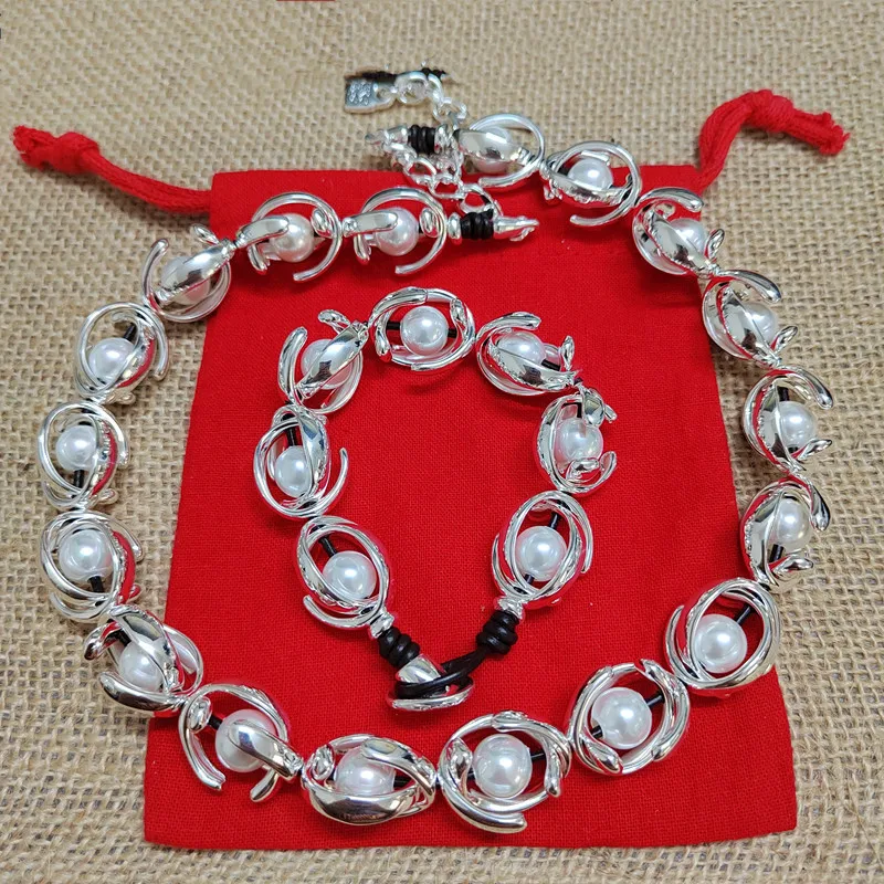 YS 2022 New Stainless steel alloy Silver Color Bead Necklace Can Be Given As A Gift To Women with Free Wholesale Shipping
YS 2022 New Stainless steel alloy Silver Color Bead Necklace Can Be Given As A Gift To Women with Free Wholesale Shipping