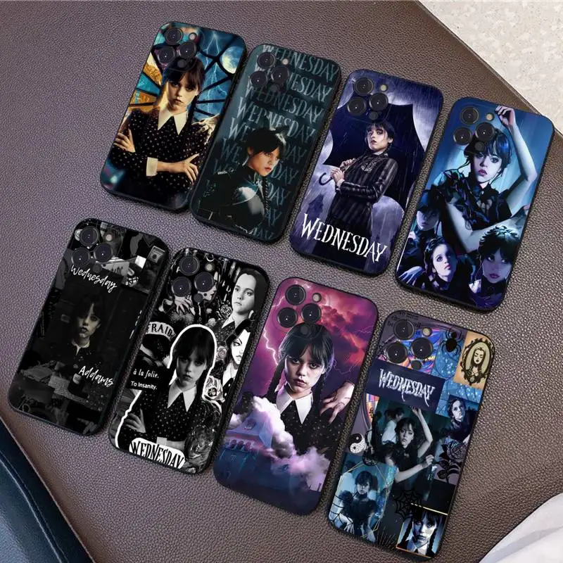 Wednesday Luxury Phone Case Silicone Soft for iphone 14 13 12 11 Pro Mini XS MAX 8 7 6 Plus X XS XR Cover
Wednesday Luxury Phone Case Silicone Soft for iphone 14 13 12 11 Pro Mini XS MAX 8 7 6 Plus X XS XR Cover