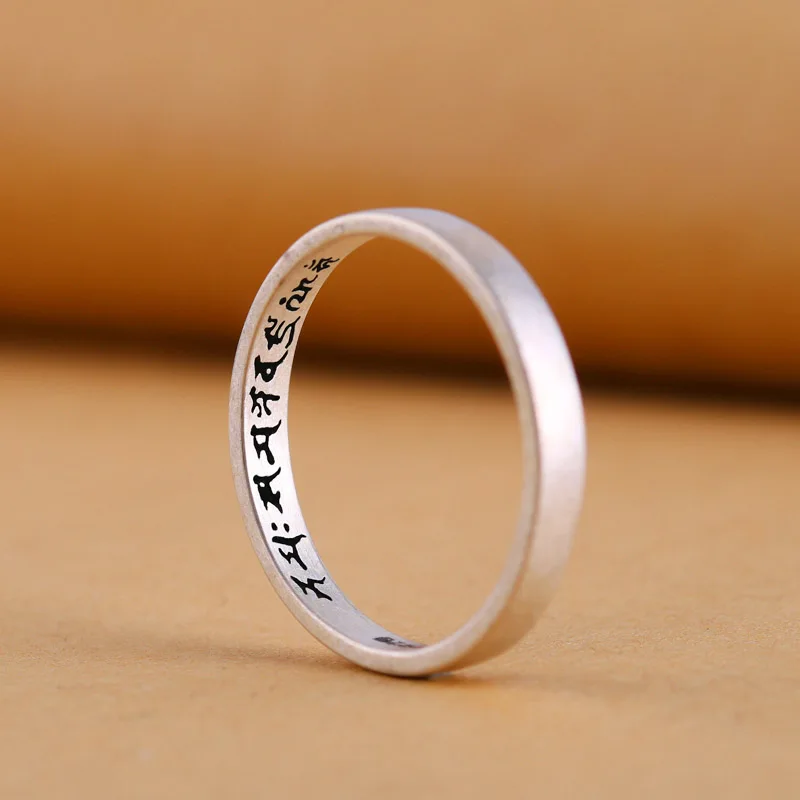 S925 Silver Buddha Ring Men's and Women's Couple Couple Rings Fashion Characteristic Fortunate Lucky Ring
S925 Silver Buddha Ring Men's and Women's Couple Couple Rings Fashion Characteristic Fortunate Lucky Ring