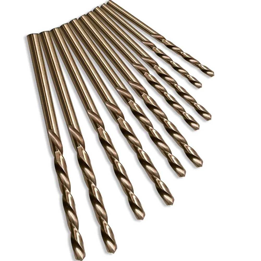 10* HSS M35 Cobalt Coated Cobalt Drill Bit Wood/Metal Hole Cutter Round Shank Gun Drill Bit Woodworking 1mm/1.5mm/2mm/2.5mm/3mm
10* HSS M35 Cobalt Coated Cobalt Drill Bit Wood/Metal Hole Cutter Round Shank Gun Drill Bit Woodworking 1mm/1.5mm/2mm/2.5mm/3mm
