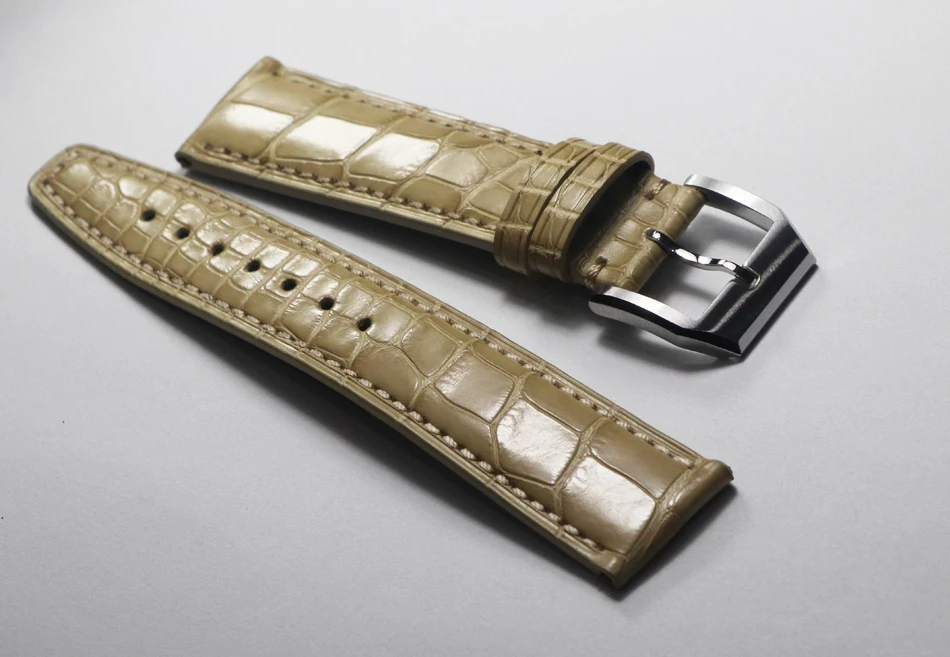 Handmade Crocodile leather Watch Bracelet Belt Watchband Soft Watch Strap Band 20mm 21mm 22mm Upscale Custom watch wristband
Handmade Crocodile leather Watch Bracelet Belt Watchband Soft Watch Strap Band 20mm 21mm 22mm Upscale Custom watch wristband