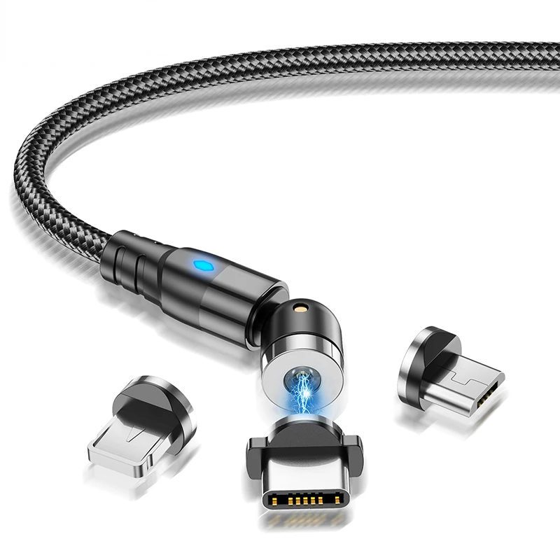 2023 trend Charger 540 Degree Rotate USB Type C Cable For Xiaomi Magnet Charge Micro USB Cable USB Cable For iPhone
2023 trend Charger 540 Degree Rotate USB Type C Cable For Xiaomi Magnet Charge Micro USB Cable USB Cable For iPhone