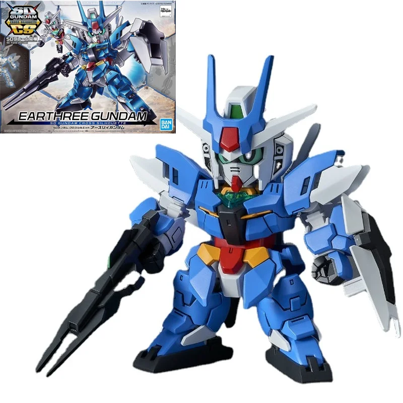 Original Genuine Gunpla Model SDCS PFF-X7/E3 Cross Silhouette EARTHREE GUNDAM Model Action Figure Anime Figure Toys for Children
Original Genuine Gunpla Model SDCS PFF-X7/E3 Cross Silhouette EARTHREE GUNDAM Model Action Figure Anime Figure Toys for Children