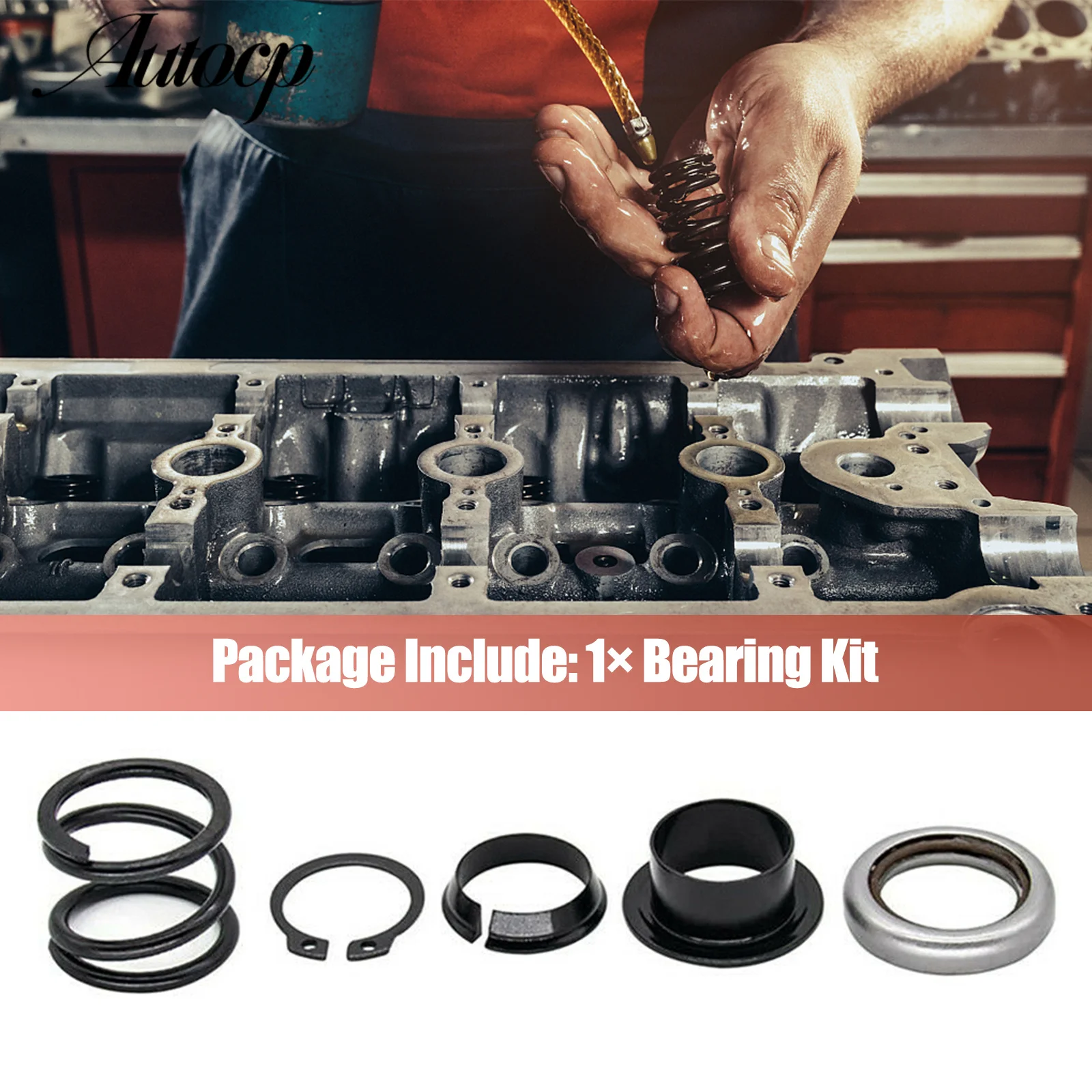OE: F4DZ-3517-A For Ford Mercury Lincoln Steering Column Upper Bearing Kit for Tilt/No Tilt 1992 up
OE: F4DZ-3517-A For Ford Mercury Lincoln Steering Column Upper Bearing Kit for Tilt/No Tilt 1992 up