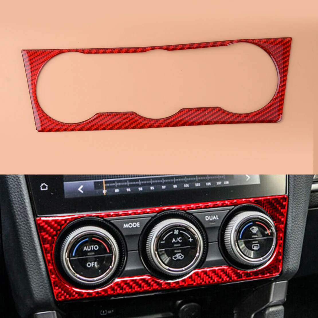 Carbon Fiber Red Car Interior Air Conditioner AC Switch Knob Cover Trim Waterproof Fit for Subaru WRX 2015 2016 2017 2018 2019
Carbon Fiber Red Car Interior Air Conditioner AC Switch Knob Cover Trim Waterproof Fit for Subaru WRX 2015 2016 2017 2018 2019