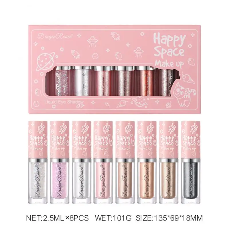 Brighten Face Lying Silkworm Highlighter 8pcs Set Shinning Sequins Eyeshadow Glitter Liquid Eye Shadow Sparkling Eyes Cosmetics
Brighten Face Lying Silkworm Highlighter 8pcs Set Shinning Sequins Eyeshadow Glitter Liquid Eye Shadow Sparkling Eyes Cosmetics