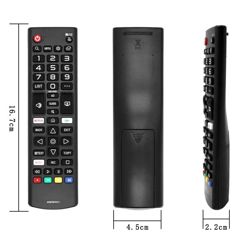 For LG 2019 2020 Smart TV UM LM LK MT UK UJ SM SERIES Fernbedienung AKB75675311 Remote Control With NETFLIX Prime Video Apps
For LG 2019 2020 Smart TV UM LM LK MT UK UJ SM SERIES Fernbedienung AKB75675311 Remote Control With NETFLIX Prime Video Apps