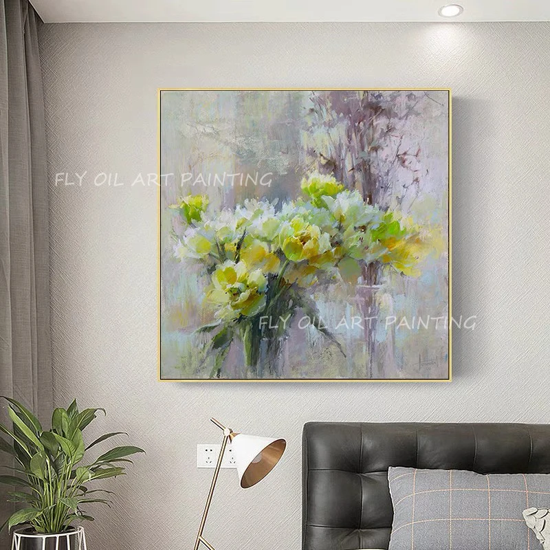 Flower Landscape Artwork Picture Large Size Abstract 100% Hand Painted thick canvas large size Oil Painting
Flower Landscape Artwork Picture Large Size Abstract 100% Hand Painted thick canvas large size Oil Painting