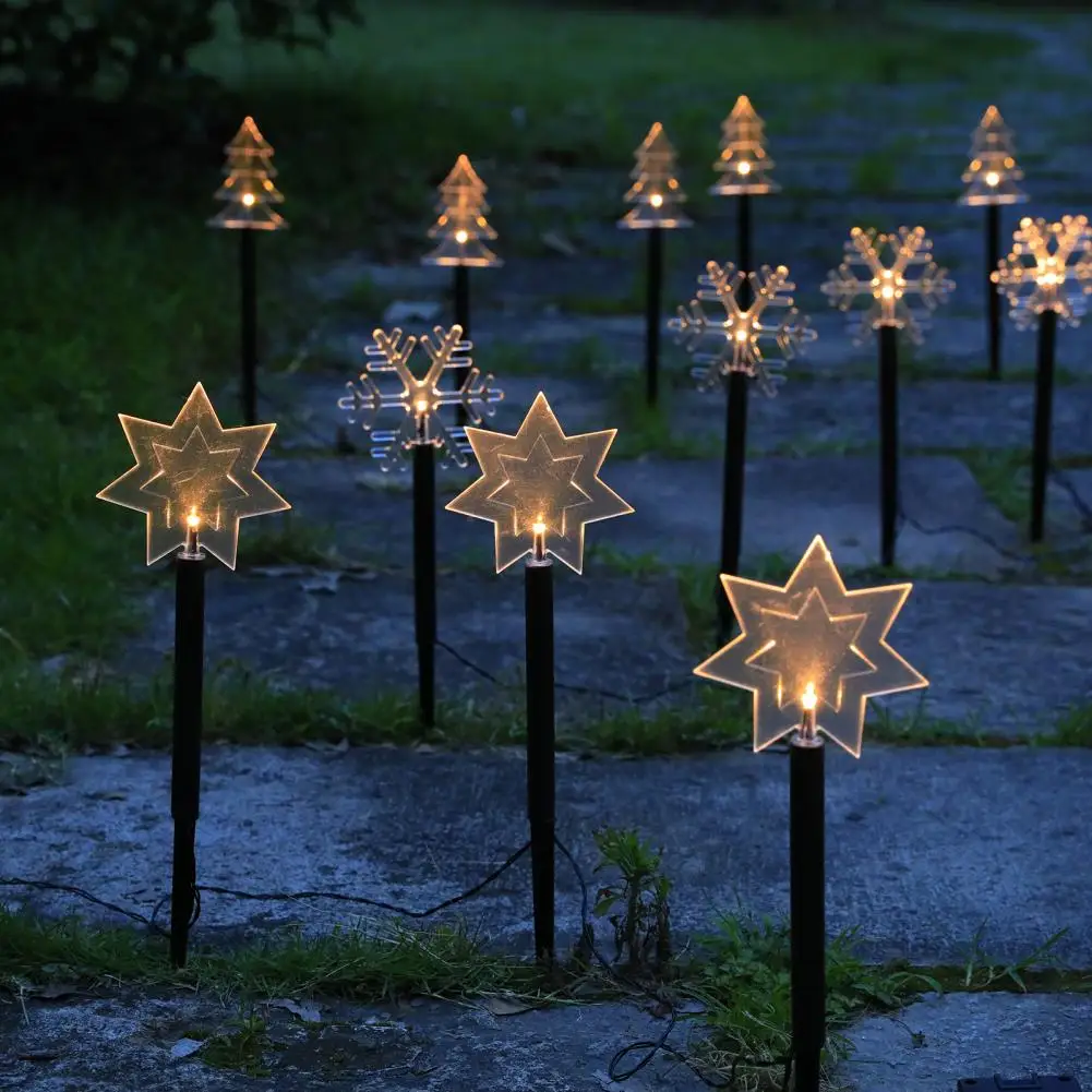 5Pcs Stylish Ambient Light Solar Powered Decoration Long-lasting Christmas Tree Light Outdoor Decor
5Pcs Stylish Ambient Light Solar Powered Decoration Long-lasting Christmas Tree Light Outdoor Decor
