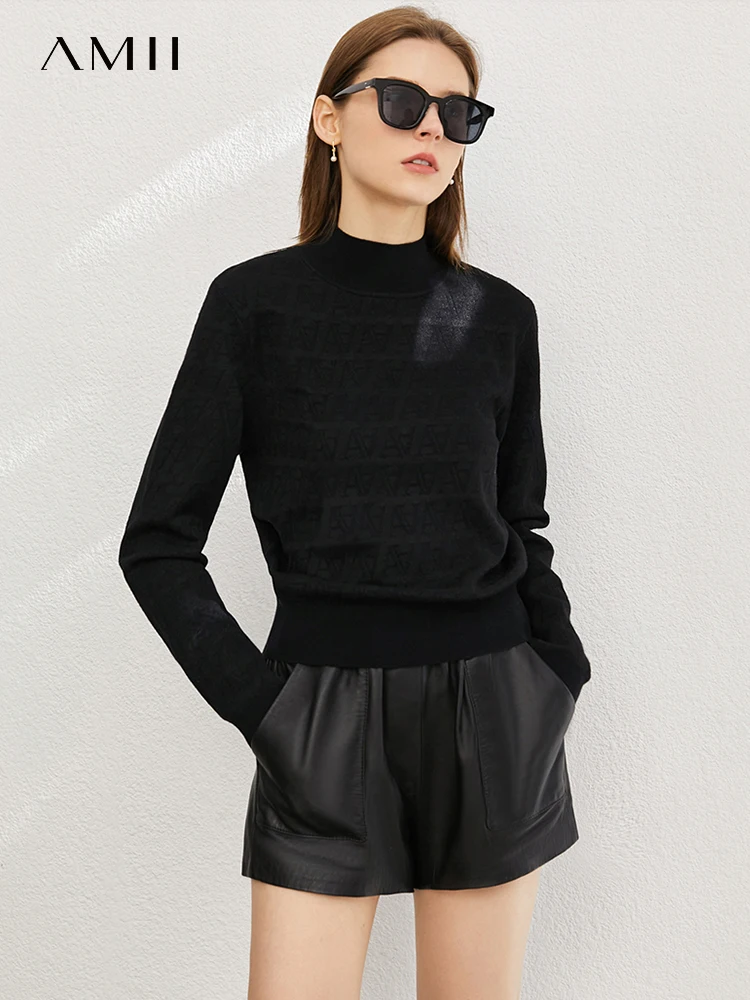 Amii Minimalism Winter Sweater For Women Elegant Kniited Tops Vintage Cashmere Sweater Women Loose Female Pullovers 12140952
Amii Minimalism Winter Sweater For Women Elegant Kniited Tops Vintage Cashmere Sweater Women Loose Female Pullovers 12140952
