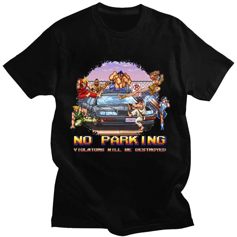 Street Fighter No Parking Violators Will Be Destroyed T Shirt Arcade Games Tees Oversized Casual Cotton Short Sleeve T Shirts
Street Fighter No Parking Violators Will Be Destroyed T Shirt Arcade Games Tees Oversized Casual Cotton Short Sleeve T Shirts