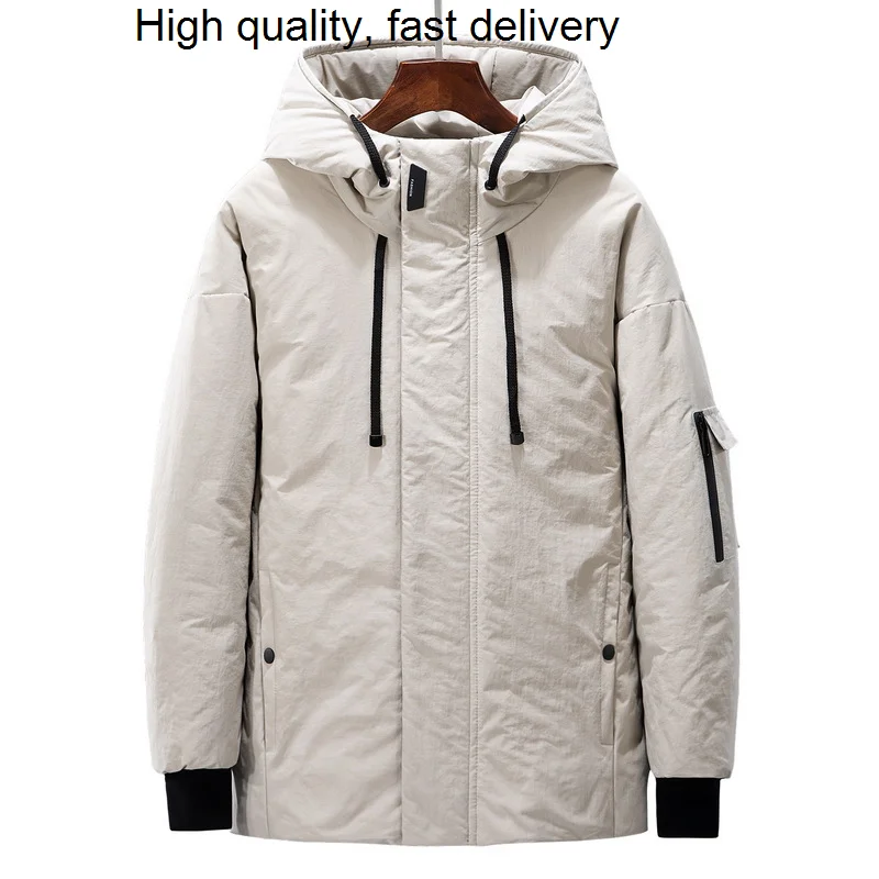 Down Jacket Men's Thickened Warm Coat Brand New Work Jacket Men's High Quality Windbreaker Hooded Coat Men's Winter Clothing 883
Down Jacket Men's Thickened Warm Coat Brand New Work Jacket Men's High Quality Windbreaker Hooded Coat Men's Winter Clothing 883