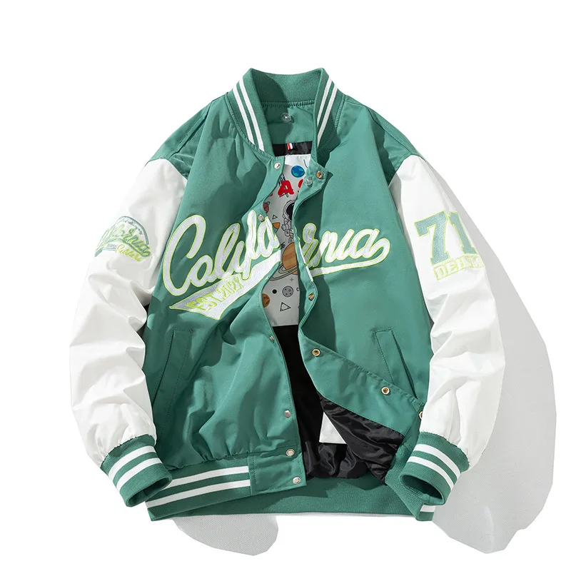 2022 New Arrival Top Fashion Hot Casual Short Rib Sleeve Single Breasted Bomber Jacket women Embroidery Baseball Suit Loose
2022 New Arrival Top Fashion Hot Casual Short Rib Sleeve Single Breasted Bomber Jacket women Embroidery Baseball Suit Loose
