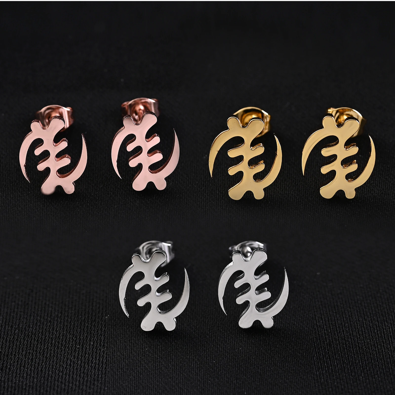 Custom African Symbol Adinkra Gye Nyame Earrings Woman Girl Adinkran Ethnic Jewelry Symbolikon Studs Wedding Bridal Favors Gift
Custom African Symbol Adinkra Gye Nyame Earrings Woman Girl Adinkran Ethnic Jewelry Symbolikon Studs Wedding Bridal Favors Gift