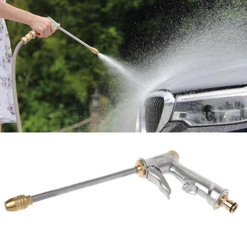 High Pressure Metal Hose Long Rod Nozzle Gun Water Power Sprayer Car Washer Lawn
High Pressure Metal Hose Long Rod Nozzle Gun Water Power Sprayer Car Washer Lawn