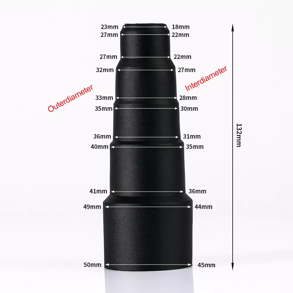 NEW2023 Universal Vacuum Hose Adapter Vac Hose Accessories Adaptor Connector Five-layer Adapter Of 23-50mm
NEW2023 Universal Vacuum Hose Adapter Vac Hose Accessories Adaptor Connector Five-layer Adapter Of 23-50mm