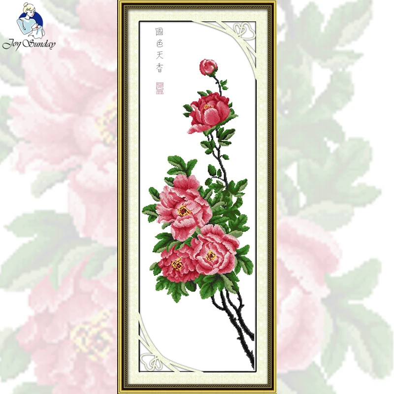 JoySunday Red Flowers Needlework Embroidery Kits Handcraft Counted Free Modern Joy Sunday Cross Stitch Patterns for Home Decor
JoySunday Red Flowers Needlework Embroidery Kits Handcraft Counted Free Modern Joy Sunday Cross Stitch Patterns for Home Decor
