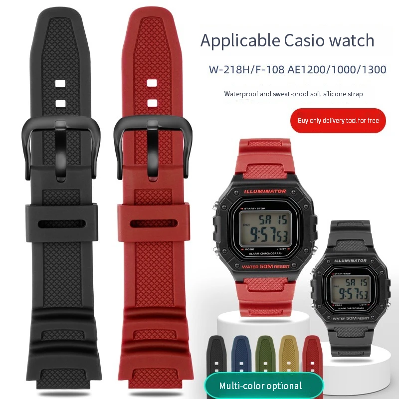 Полимерный силиконовый ремешок для часов подходит для мужчин Casio SGW-300/400/500, аксессуары для мужских часов, спортивный водонепроницаемый стиль
Полимерный силиконовый ремешок для часов подходит для мужчин Casio SGW-300/400/500, аксессуары для мужских часов, спортивный водонепроницаемый стиль